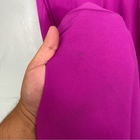 Lovers + Friends Eve Gown Maxi Dress Slit‎ One Shoulder Medium - Picture 8 of 8